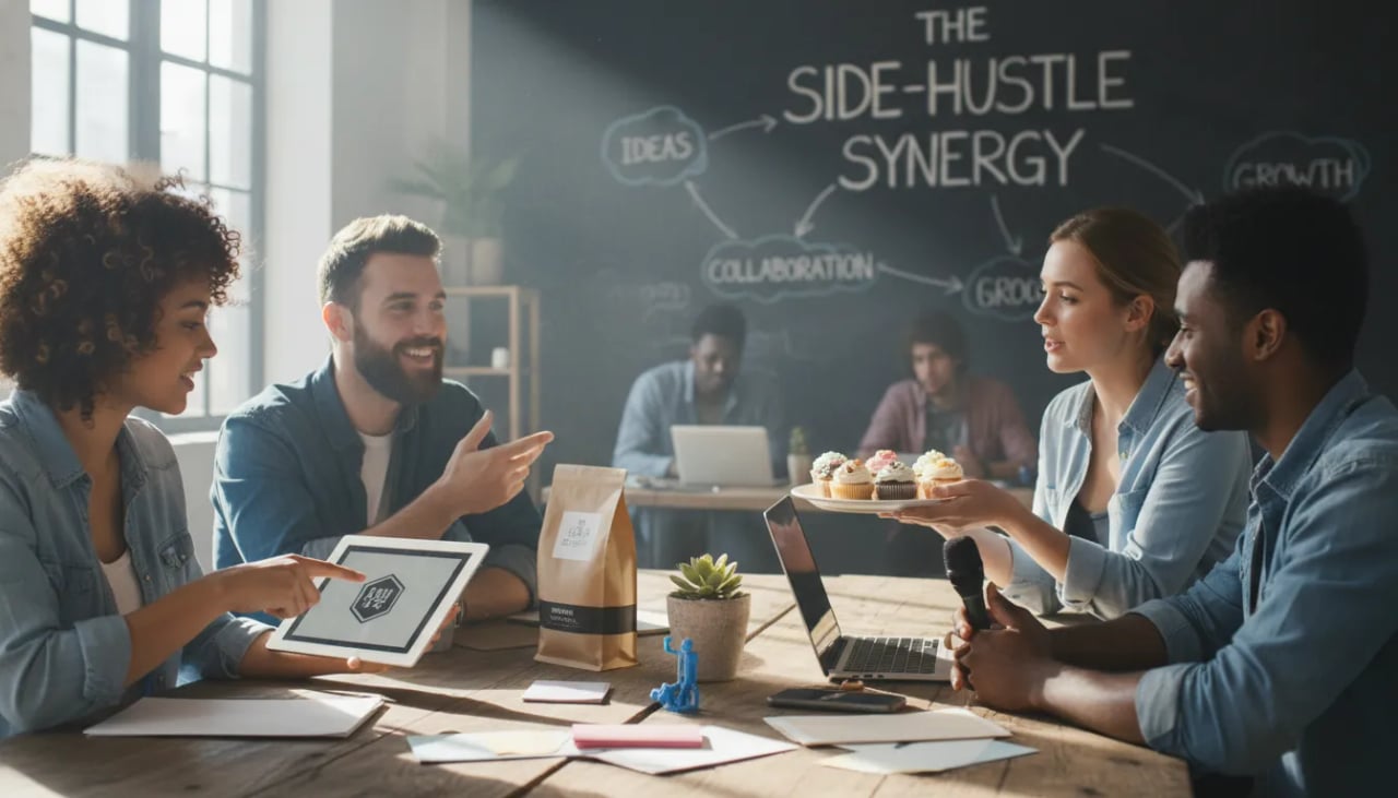 The Side-Hustle Synergy: Partnering with Micro-Entrepreneurs Cover